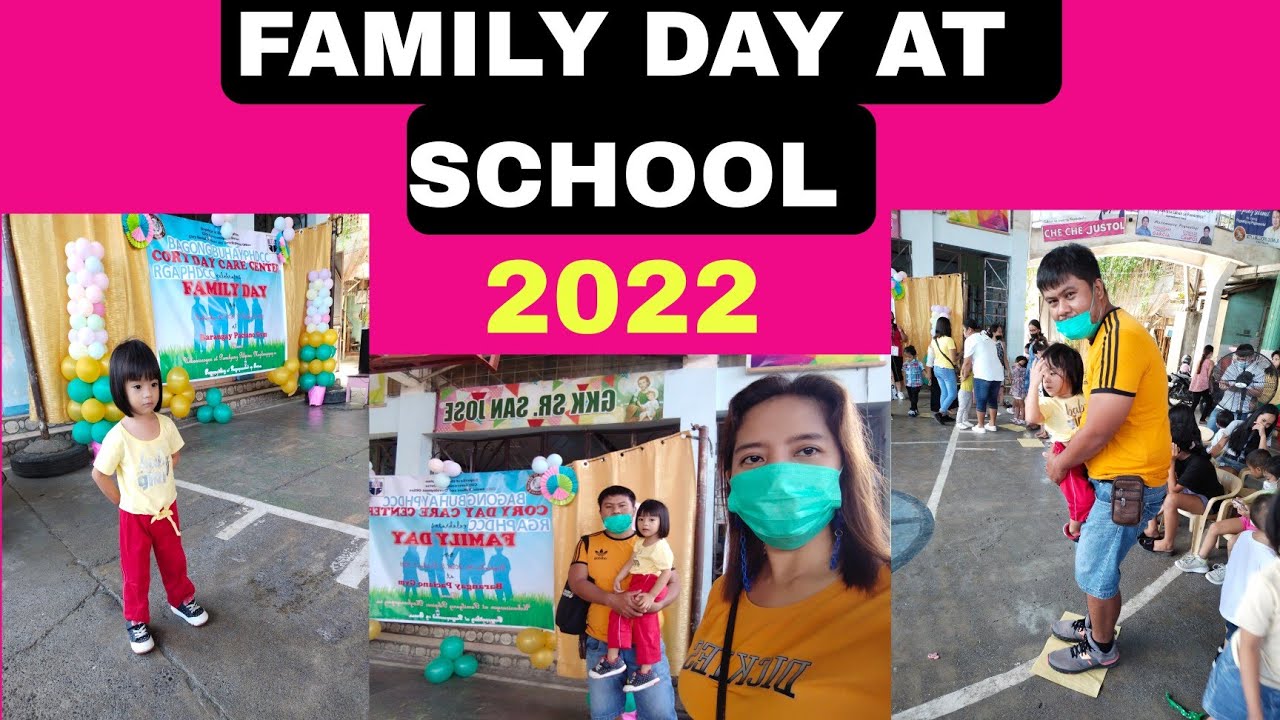 Jaella's Family Day at School| First time experience as a Family