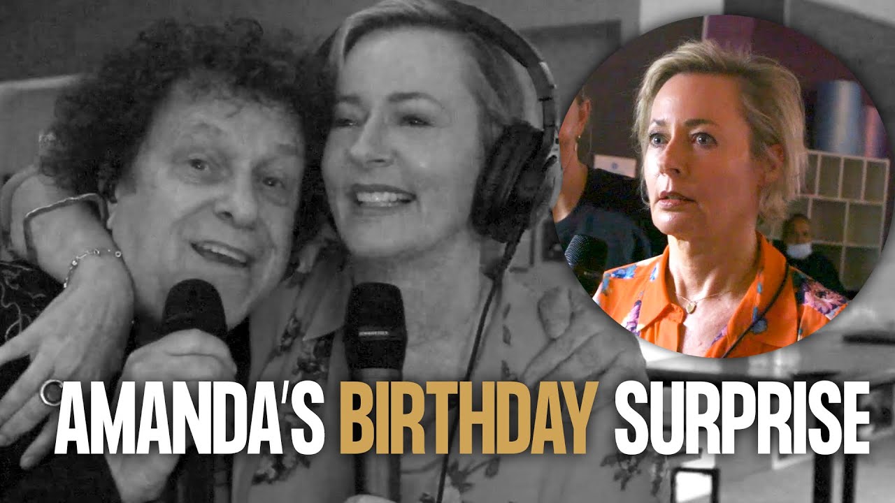 Our Very Special BIRTHDAY SURPRISE For Amanda Keller (Ft. Leo Sayer) | Jonesy & Amanda