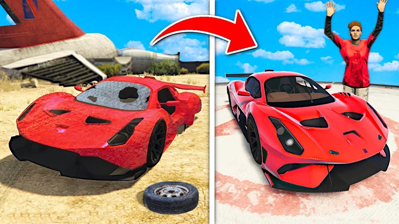 Repairing The RAREST SUPERCARS In GTA 5..