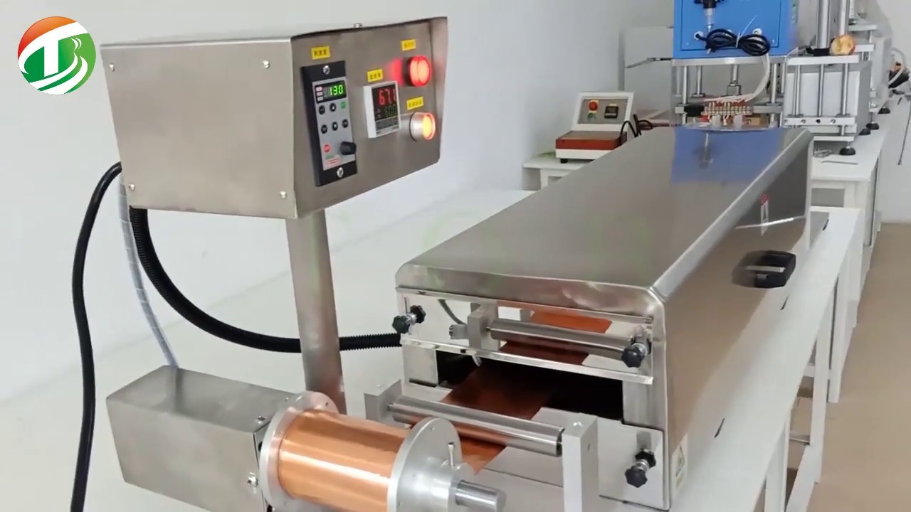 desktop roll to roll coating machine for battery