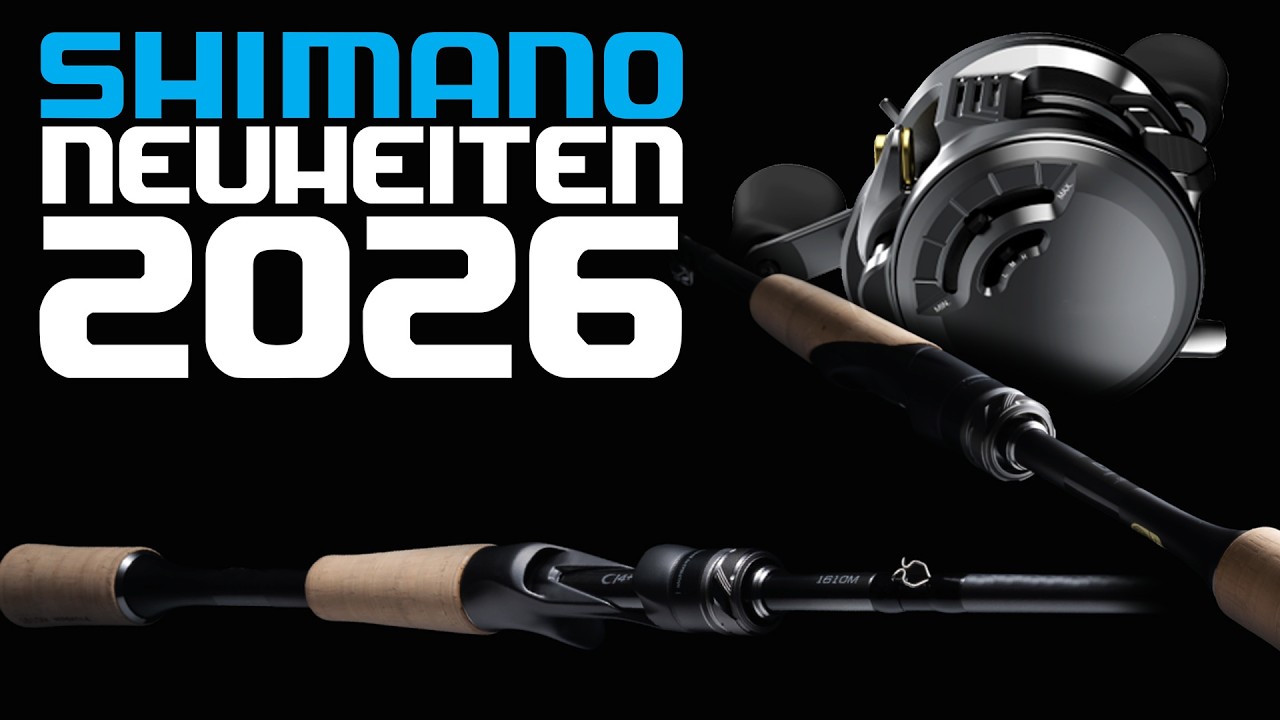SHIMANO NEUHEITEN 2026 | Die BESTEN Ruten und ROLLEN jemals
