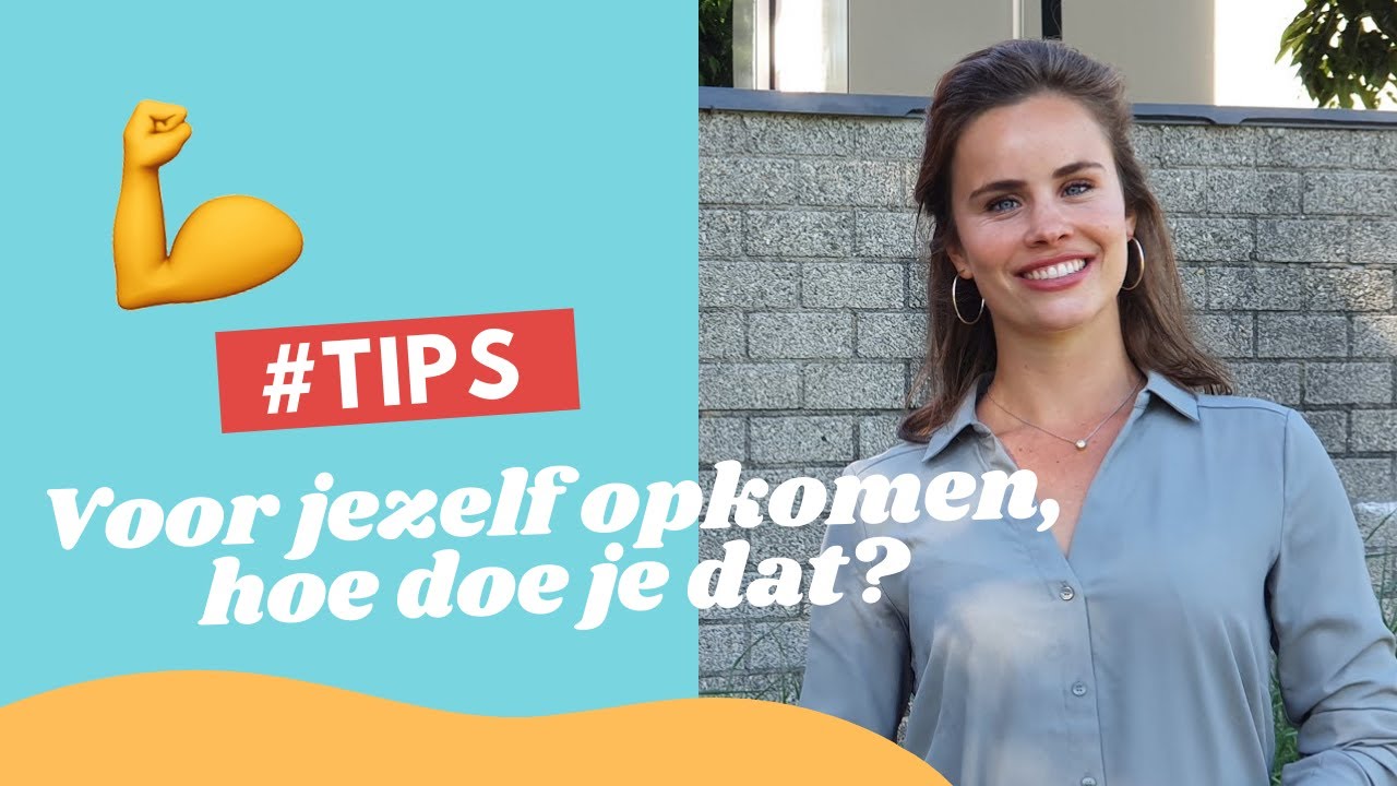 Voor jezelf opkomen - 4 direct toepasbare TIPS!