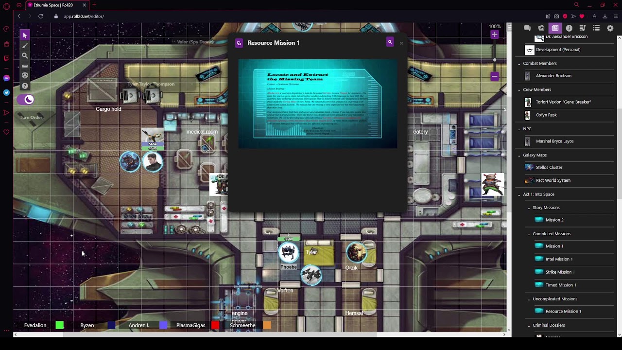 Starfinder (Ethurnia Space) - Episode 1