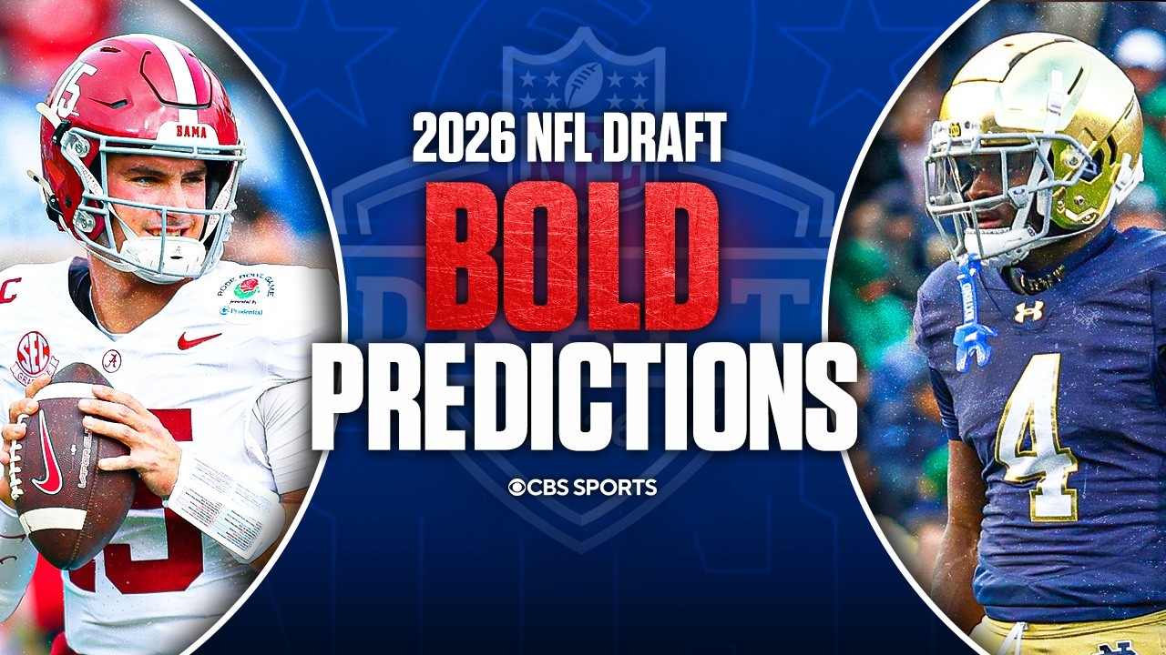 5 Bold Predictions for the 2026 NFL Draft | Mendoza and Simpson drafted in Round 1