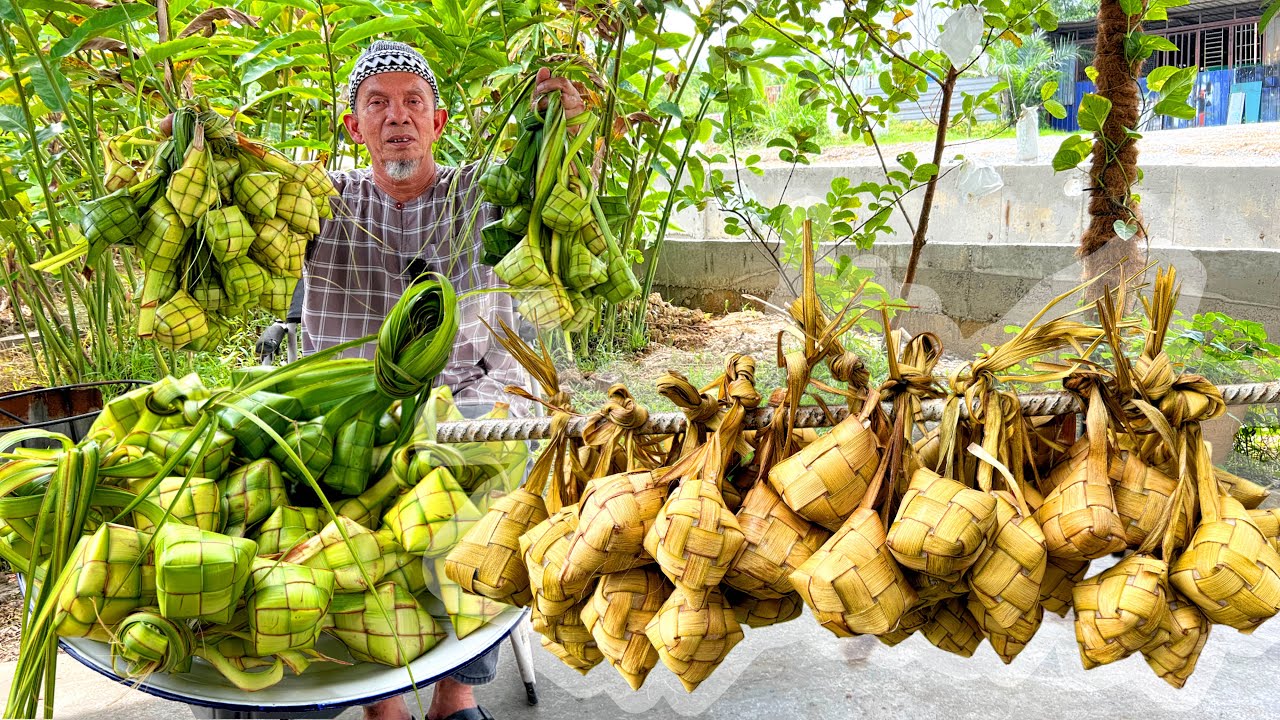 CARA ANYAM KETUPAT RAYA ‼️ Tokwan Anyam ketupat