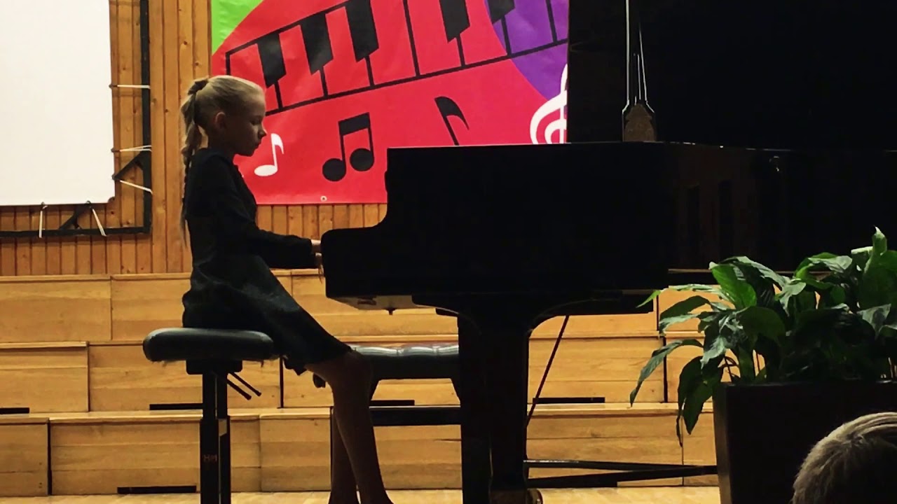 R. Gliere Esquisse op.34 nr.12 Buriakovskaia Elizaveta 11 lat