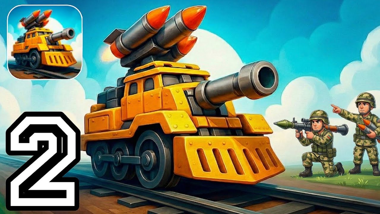 Train Attack: Merge War - Gameplay Walkthrough Part2 Android 