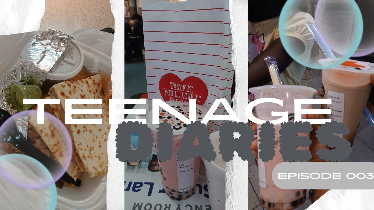 TEENAGE DIARIES 003| Mall Outing, Vlog, Food Review, Girls Out