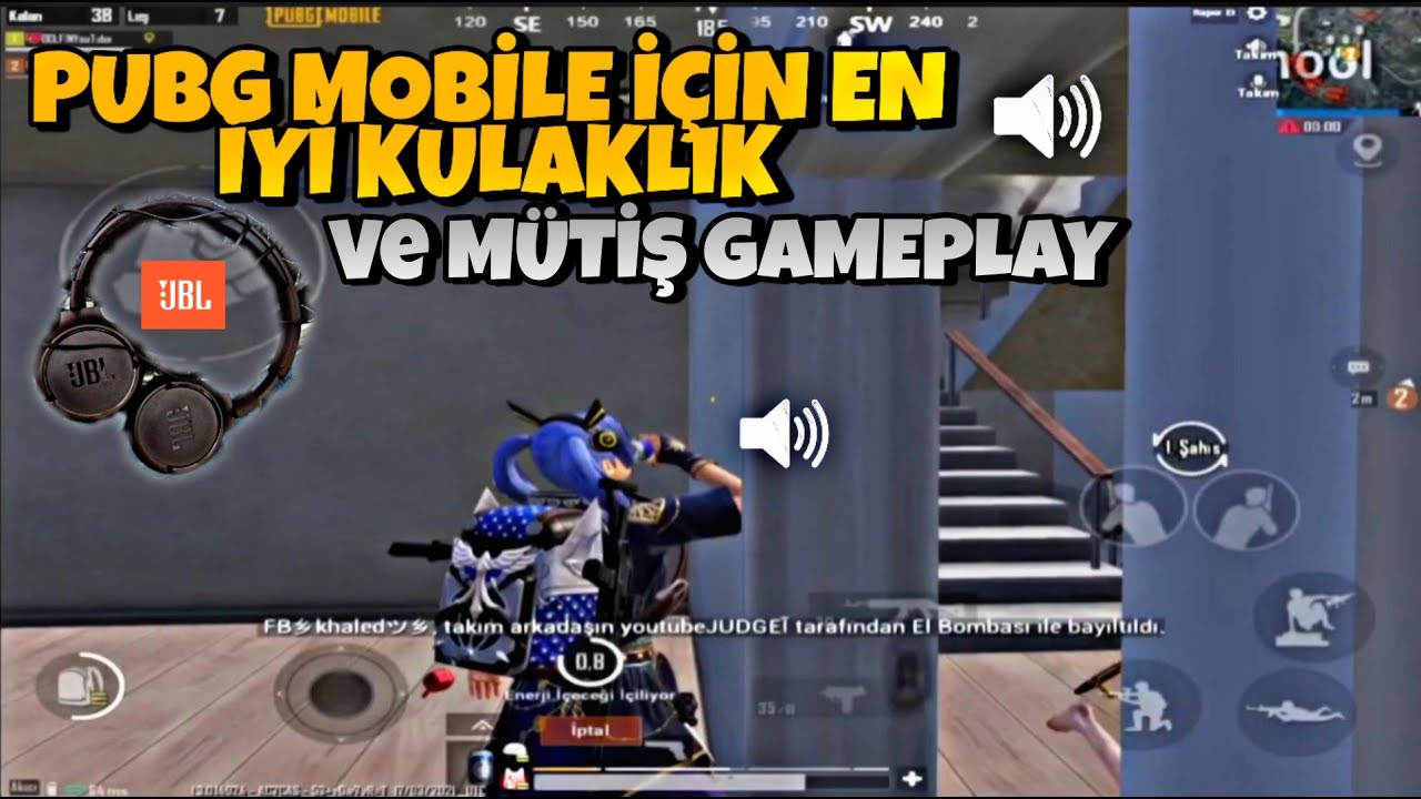 YENİ KULAKLIĞIM JBL T500 / PUBG MOBİLE İÇİN EN İYİ KULAKLIK