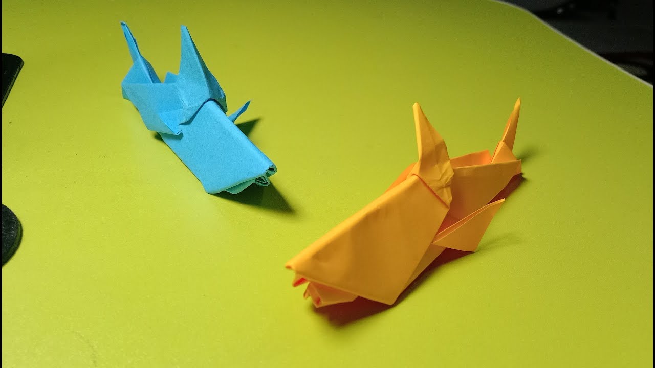 Comment plier un requin en origami | Origami facile ART