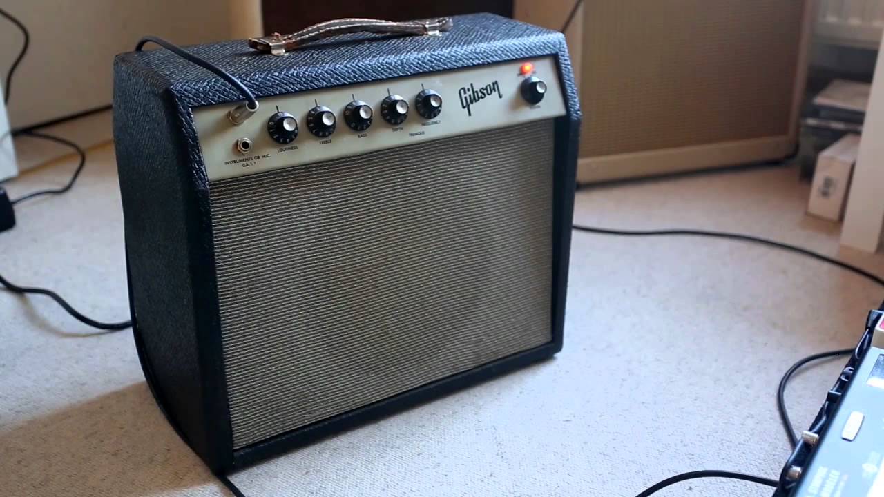 Gibson Skylark GA 5 T vintage tube amp 1965/66 demo