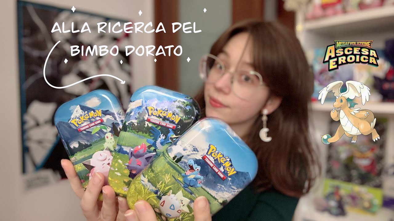 ♡ Spacchettiamo insieme le mini tin di ASCESA EROICA alla ricerca del cicciotto dorato 💛🪽