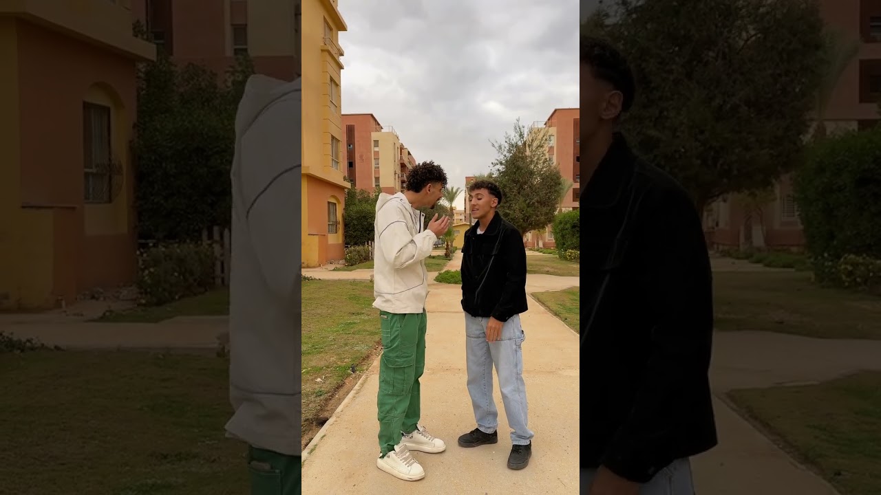 كان طالع مع بنات الشقه ومش هتصدقو البواب عمل اي😳😱