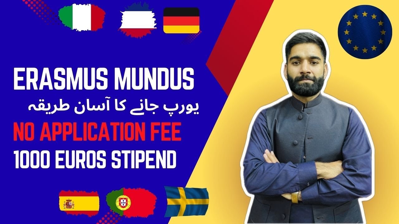 Erasmus Mundus Scholarship 2026 | Step-by-Step Guide | Study in Europe | How to Apply in Europe