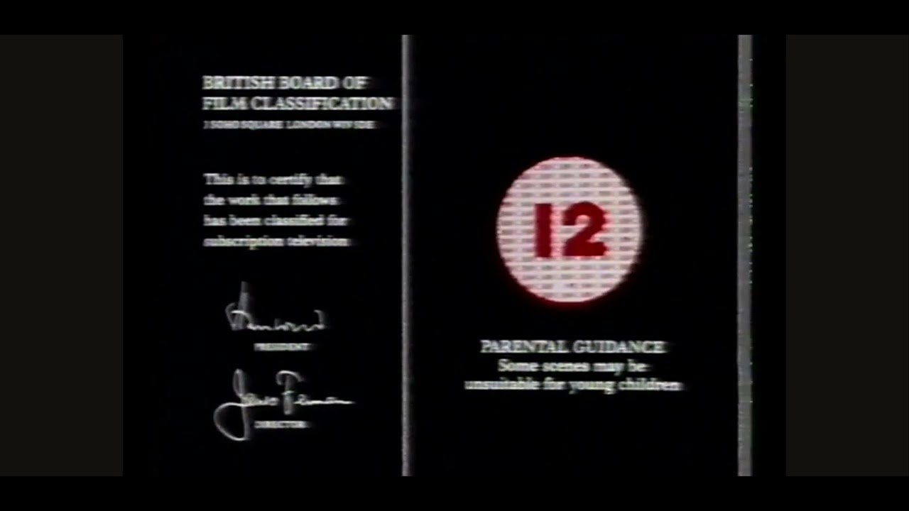 british board of film classification 1993 age 12 rating film introducon
