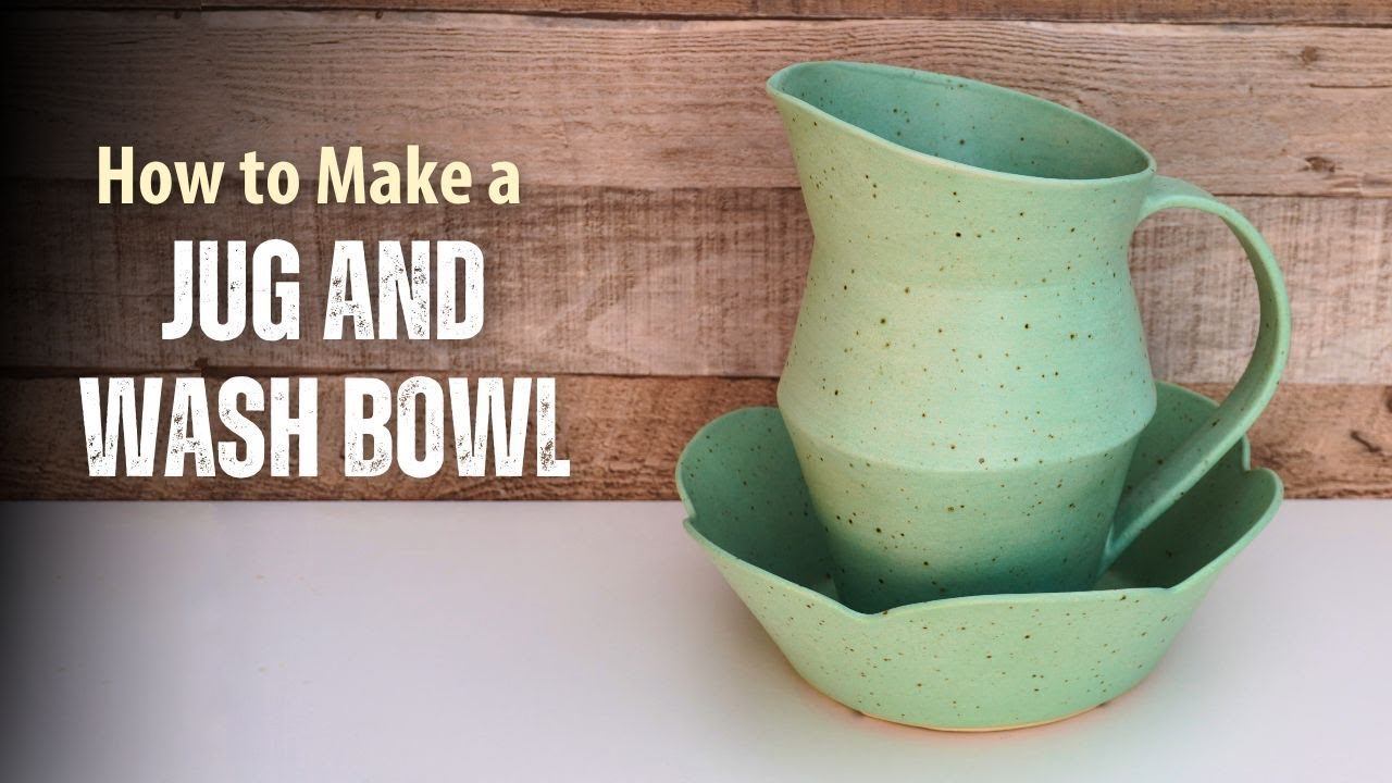 How I Build a Water Jug and Bowl Set from Scratch