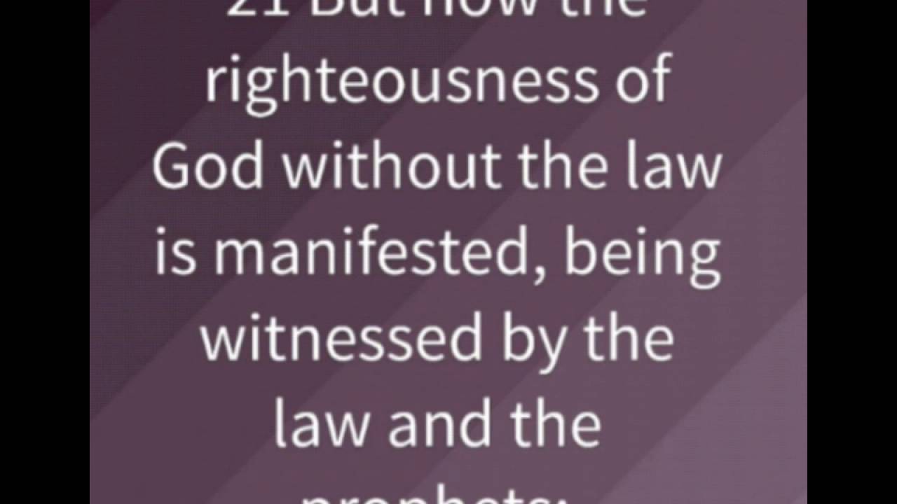 God Sets Things Right