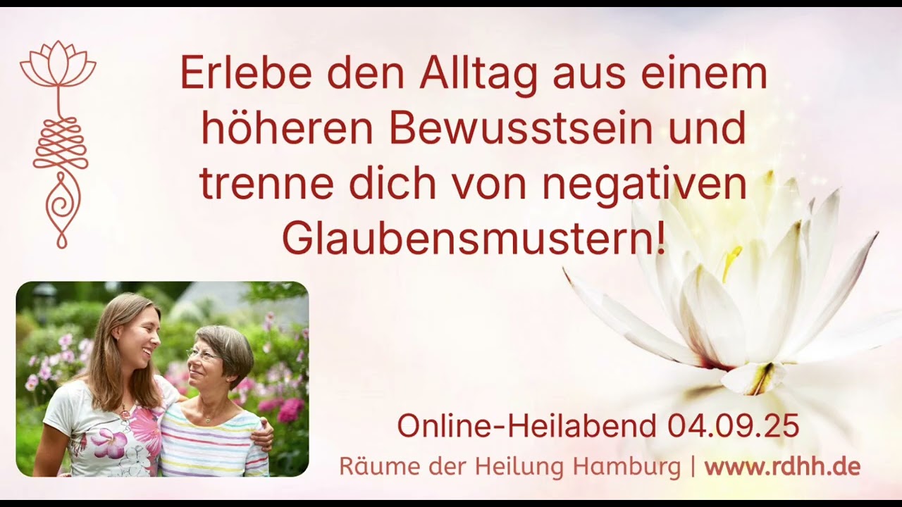 Erlebe den Alltag aus einem höheren Bewusstsein und trenne dich von negativen Glaubensmustern!