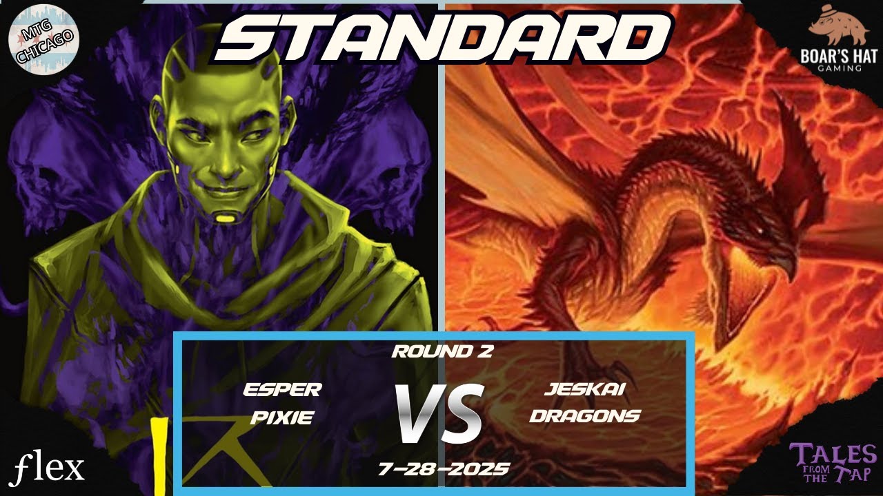 Esper Pixie VS Jeskai Dragons   [MTG Standard Round 2]