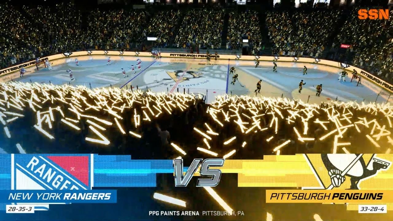 NHL 24- New York Rangers (28-35-3) vs Pittsburgh Penguins (33-28-4)