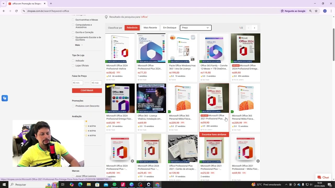Configurando Frete Grátis na Shopee