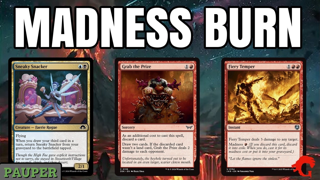 Burn Midrange ? - RED BURN MADNESS - MTGO League - FR