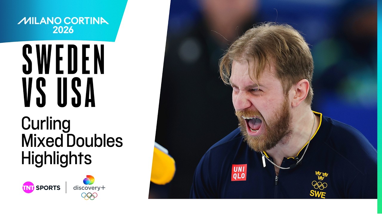 SPECTACULAR WIN! 🥇 | Curling Mixed Doubles - Sweden vs USA Highlights | Winter Olympics 2026