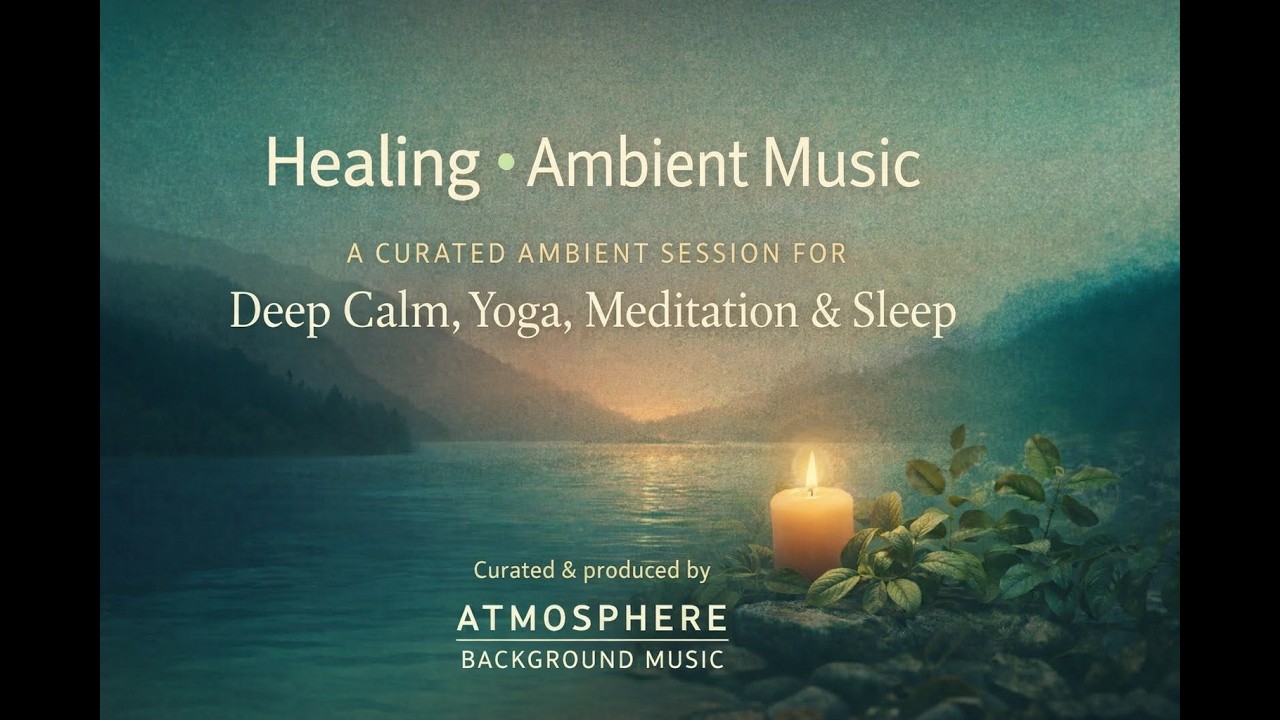 Healing Ambient Music 🌿 Deep Calm, Yoga, Meditation & Sleep Background