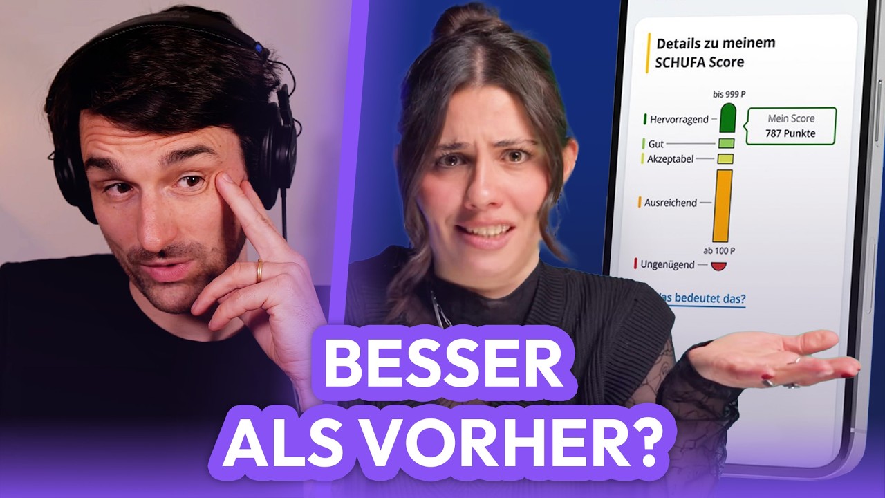 Neuer SCHUFA-SCORE: Das &auml;ndert sich! Reaktion auf @marktcheck​