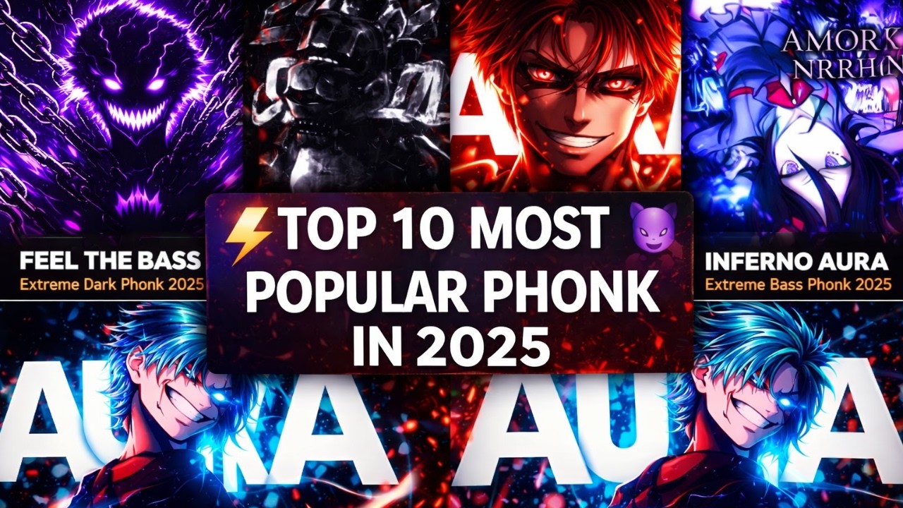 TOP 10 BASS PHONK 2025 🔥 | Extreme Dark 808 Hits
