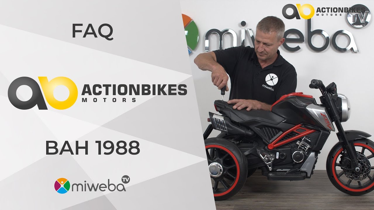 🔧 FAQ - Häufige Fragen & Fehlerbehebung BAH1988 Kinderlelektrotrike - Deutsch 🔧