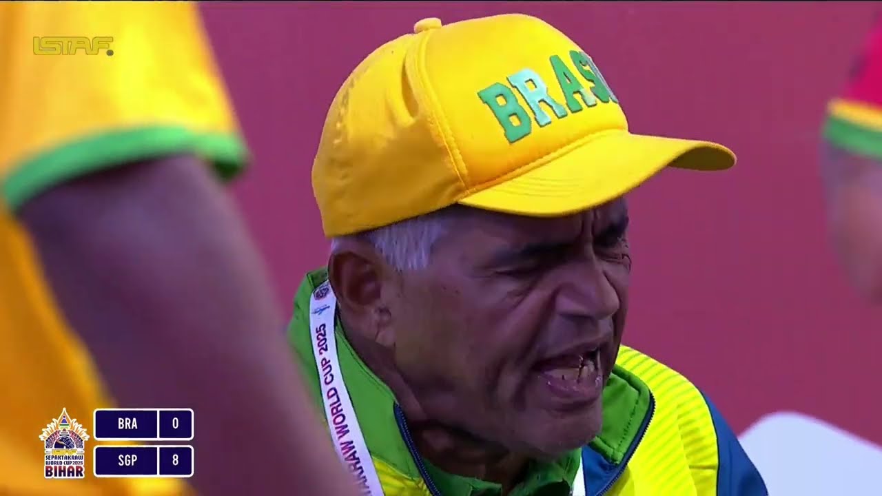 BRAZIL vs SINGAPORE (Men Regu) - ISTAF Sepaktakraw World Cup 2025