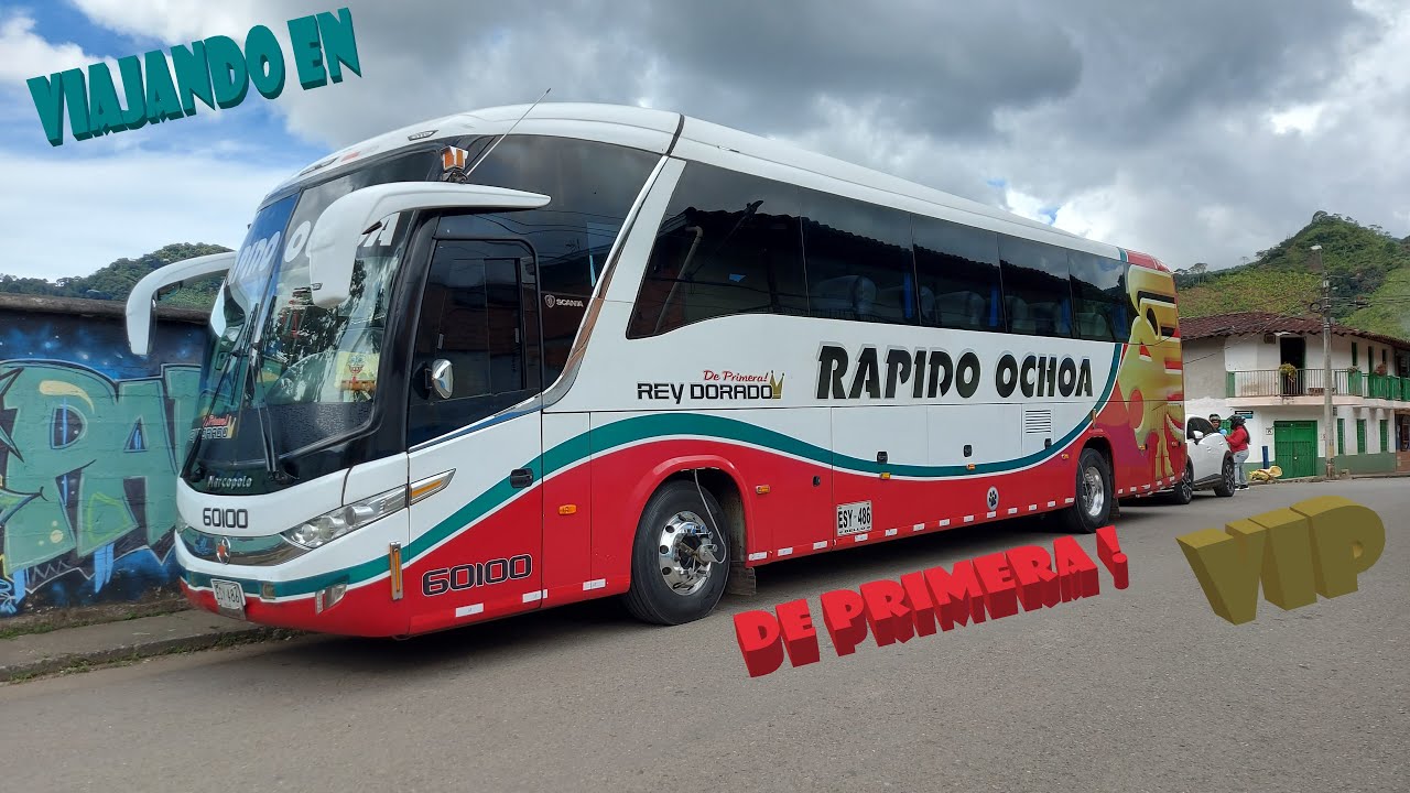 VIAJANDO EN RAPIDO OCHOA DE PRIMERA DESDE JARDIN A MEDELLIN |-| VIAJES EN AUTOBÚS