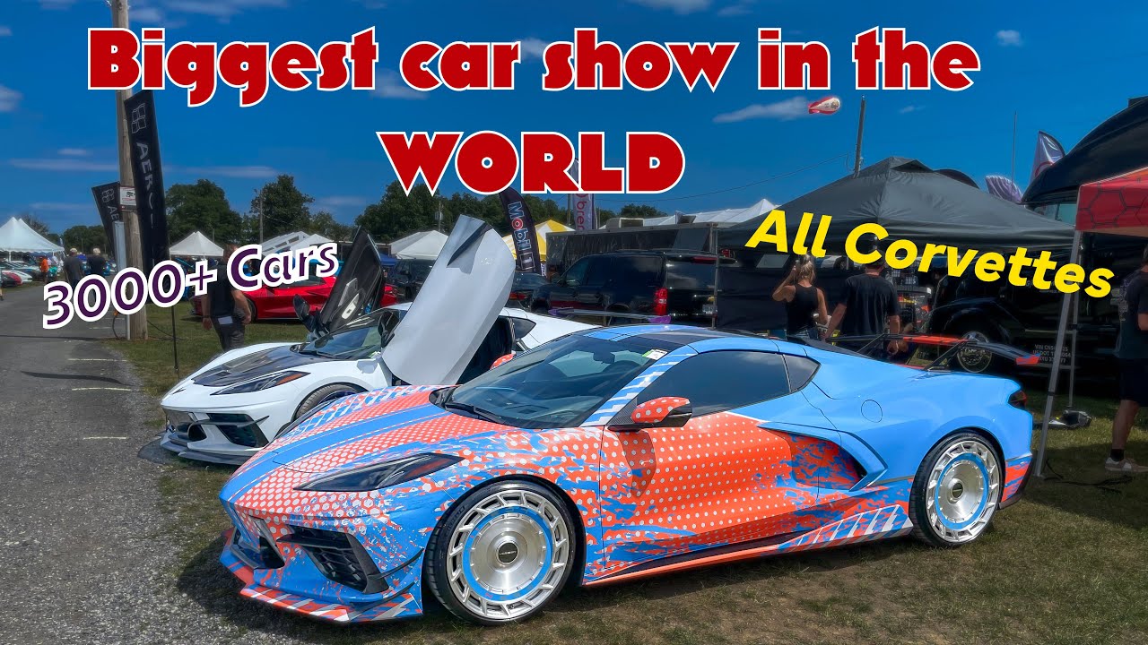 Крупнейшее автошоу в мире // ВСЕ КОРВЕТТЫ! Corvettes в Карлайле 2025
