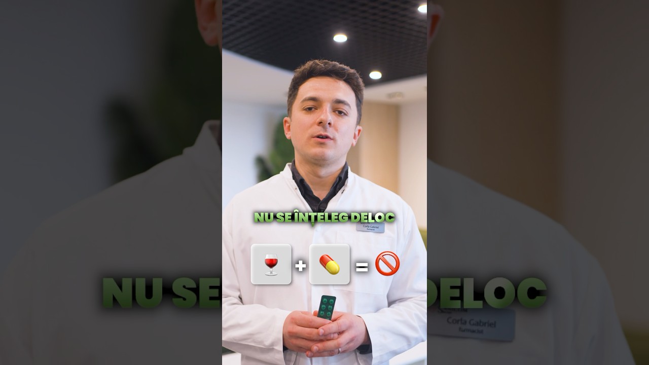 ESTE INTERZIS SA BEI ALCOOL CAND IEI MEDICAMENTE?