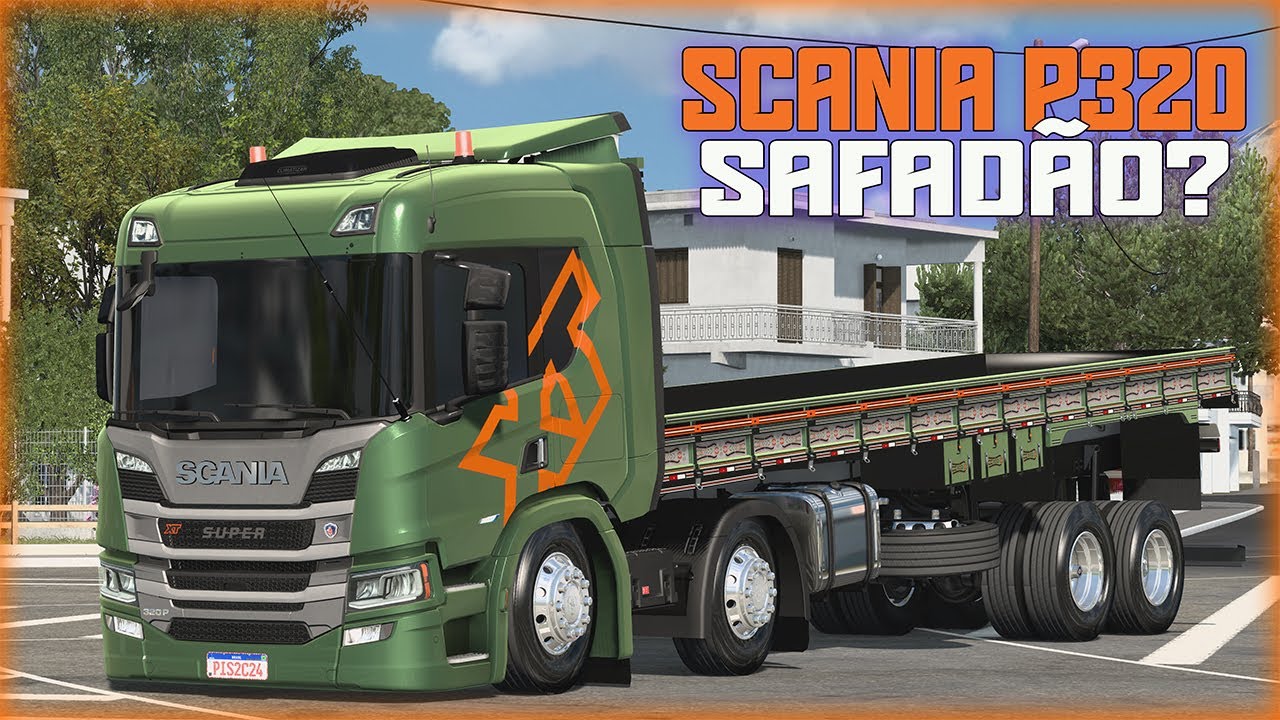 Atualização - Scania  P - Euro Truck Simulator 2 1.55