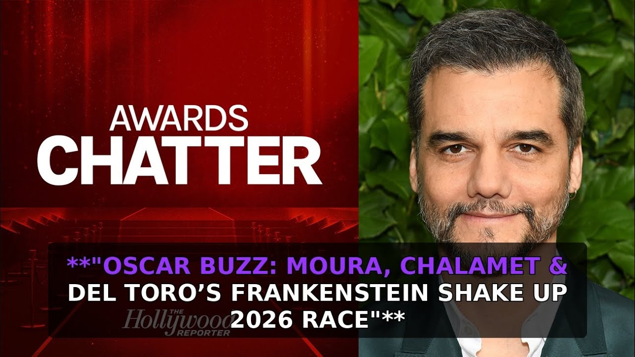 Film Industry Press Tour (Jan. 8) Oscar Buzz: Moura, Chalamet & Frankenstein Shake Up 2026 Race