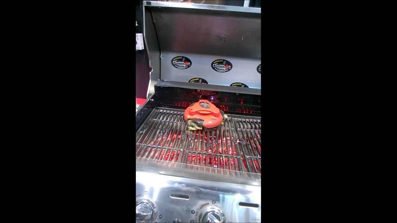 GrillBot the robotic grill cleaner