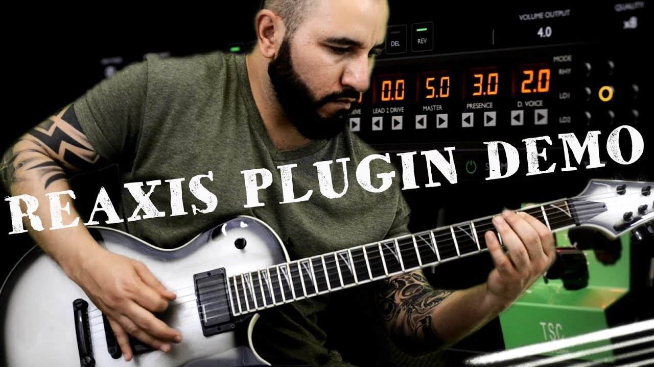 Reaxis plugin (FULL VERSION) by Mercuriall Audio - Virtual Amp - Metal Tone Test - amnerhunter.com