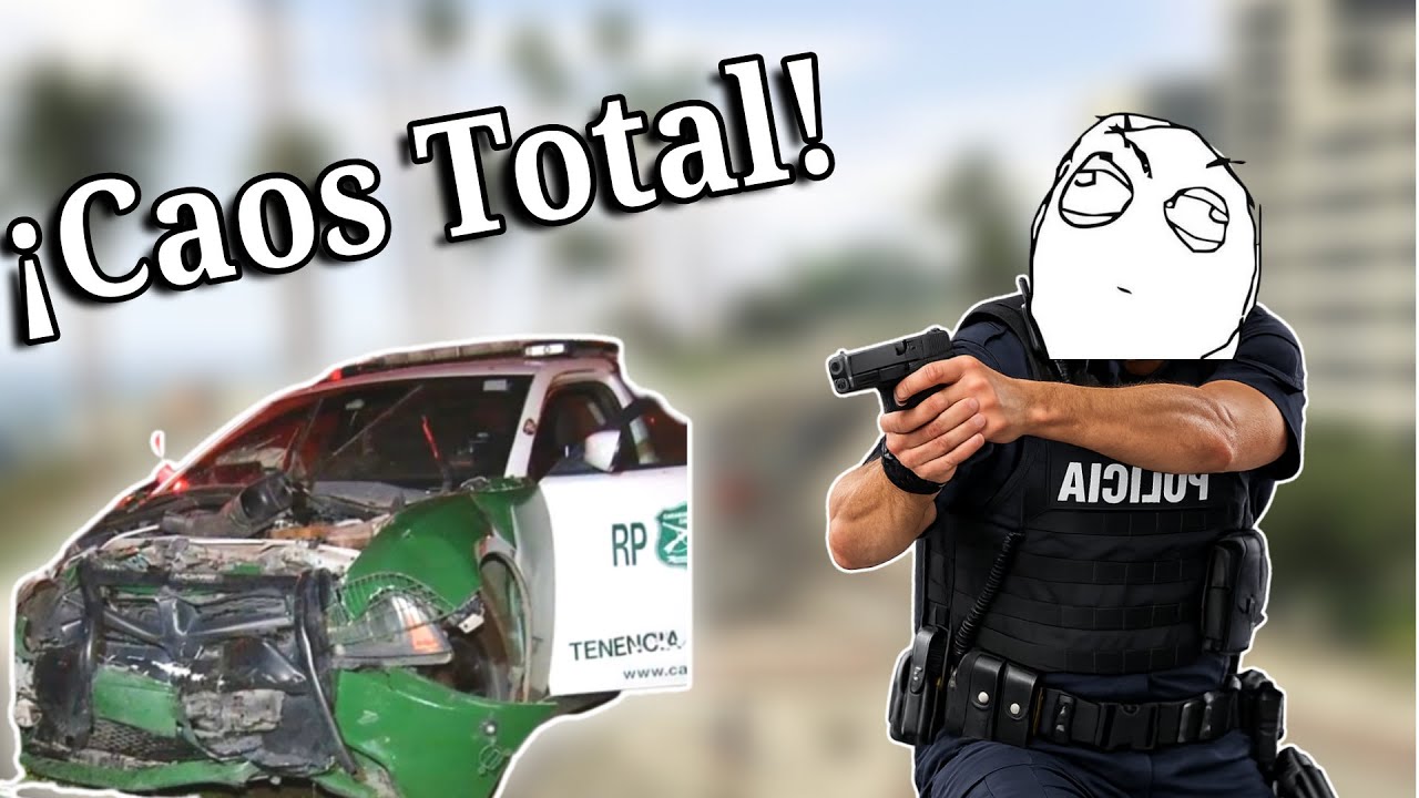 Primer Día como Policía en Los Santos – Persecuciones (Se Crashea 💀)