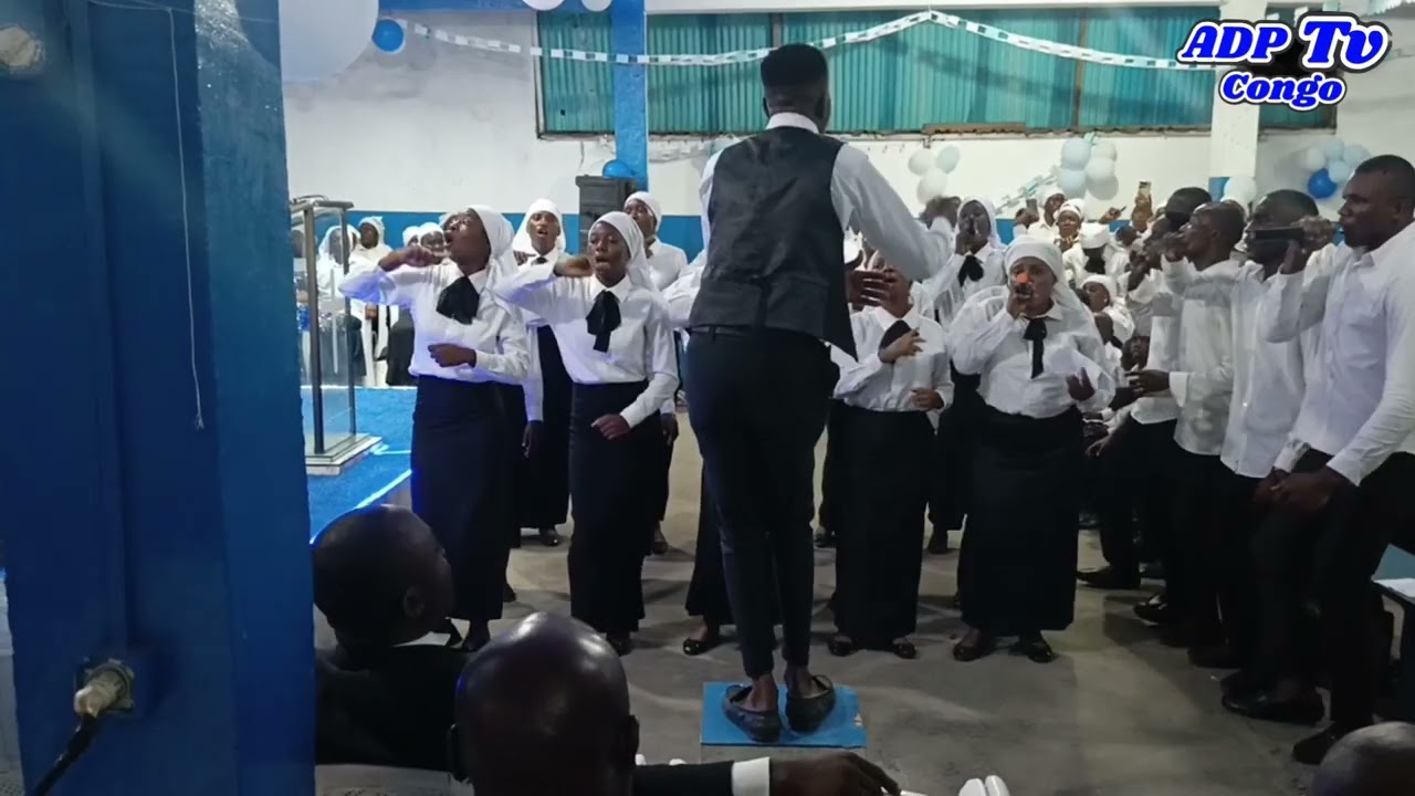 Festival fête Pâques 2025 Groupe Chorale la Colombe Eglise Centrale pointe noire Résidence