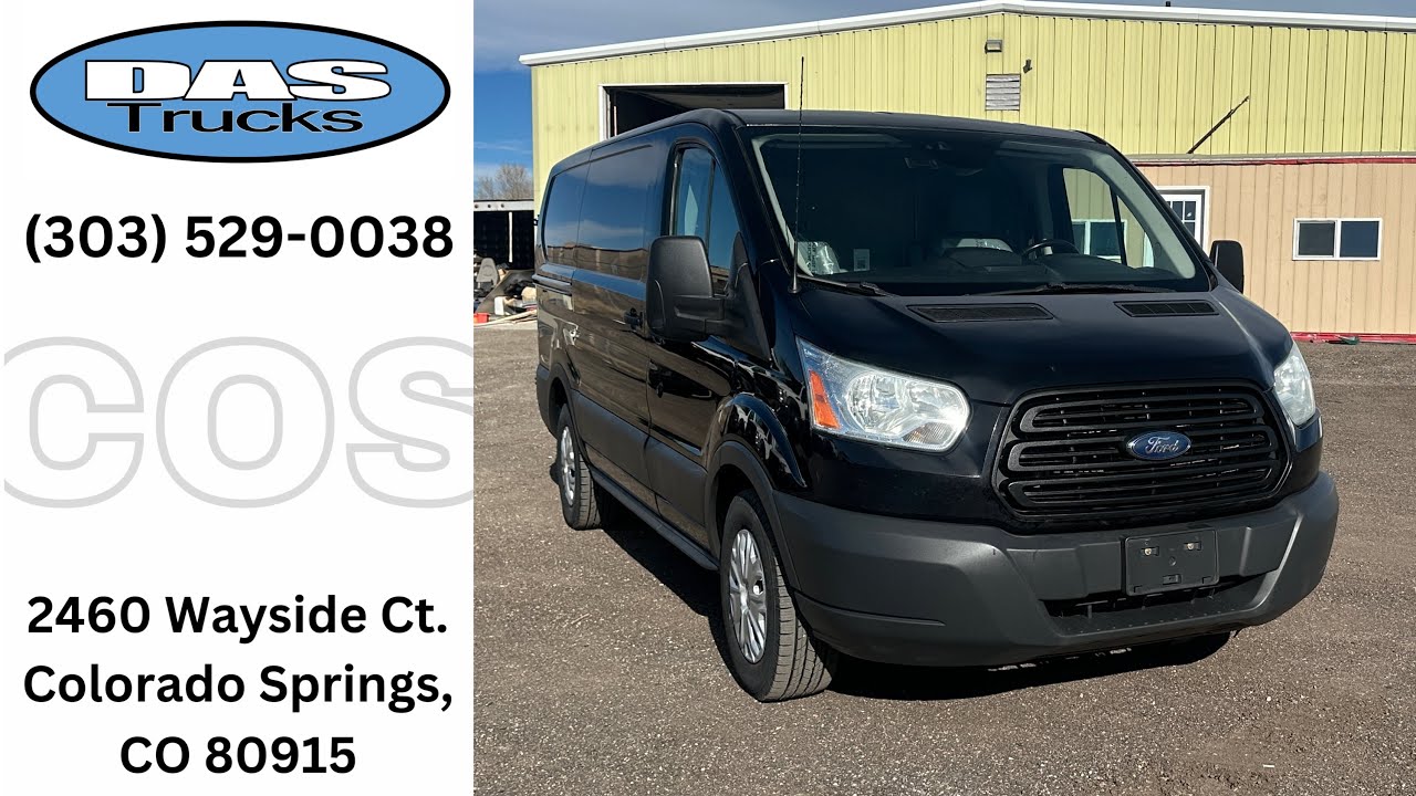 Ford Transit 150 2017 года выпуска - T-150, колесная база 130 дюймов, низкорамный грузовой фургон...