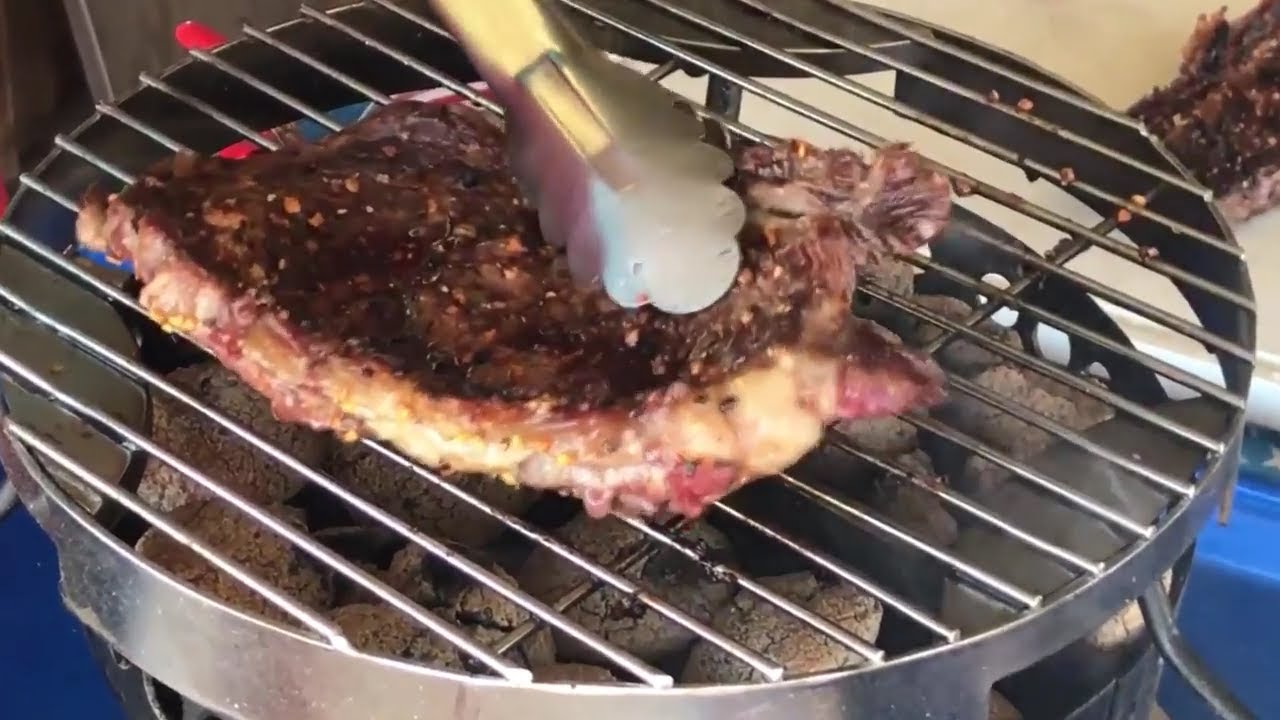 Cooking Ribeyes with CampMaid Coconut Charcoal: Texas Style Cuisine
