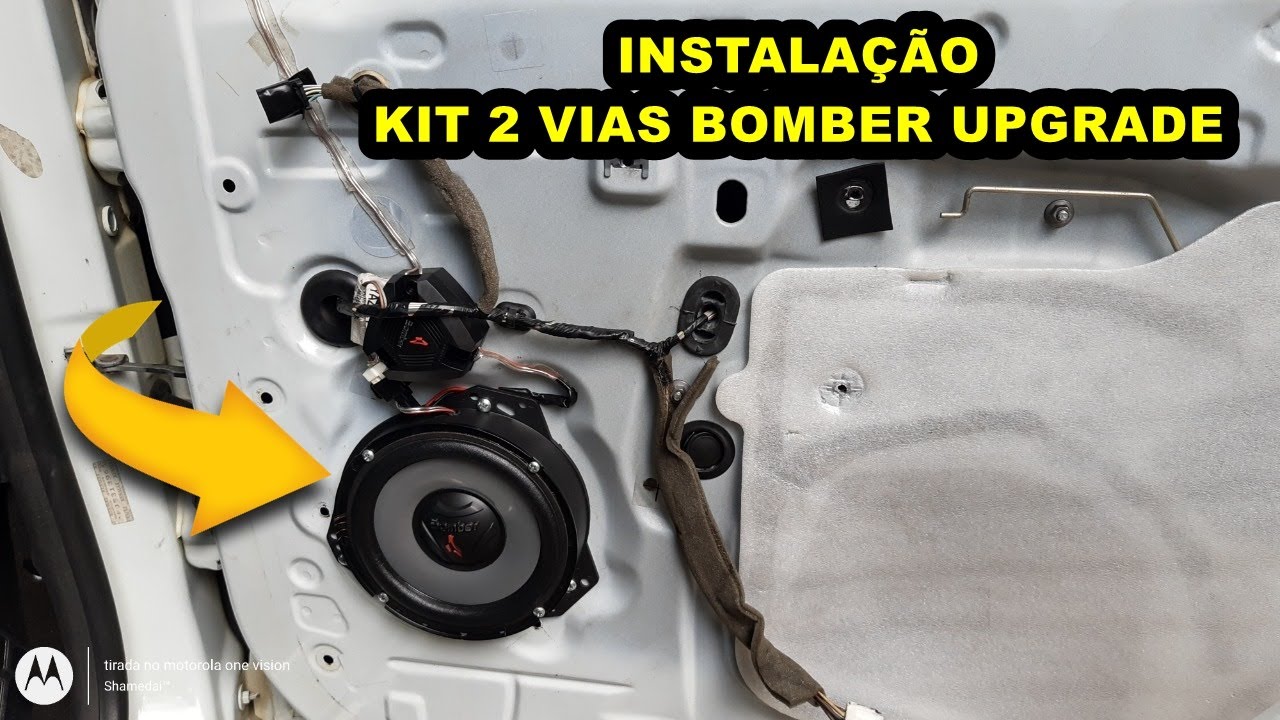 INSTALAÇÃO KIT DUAS VIAS BOMBER NO SANDERO