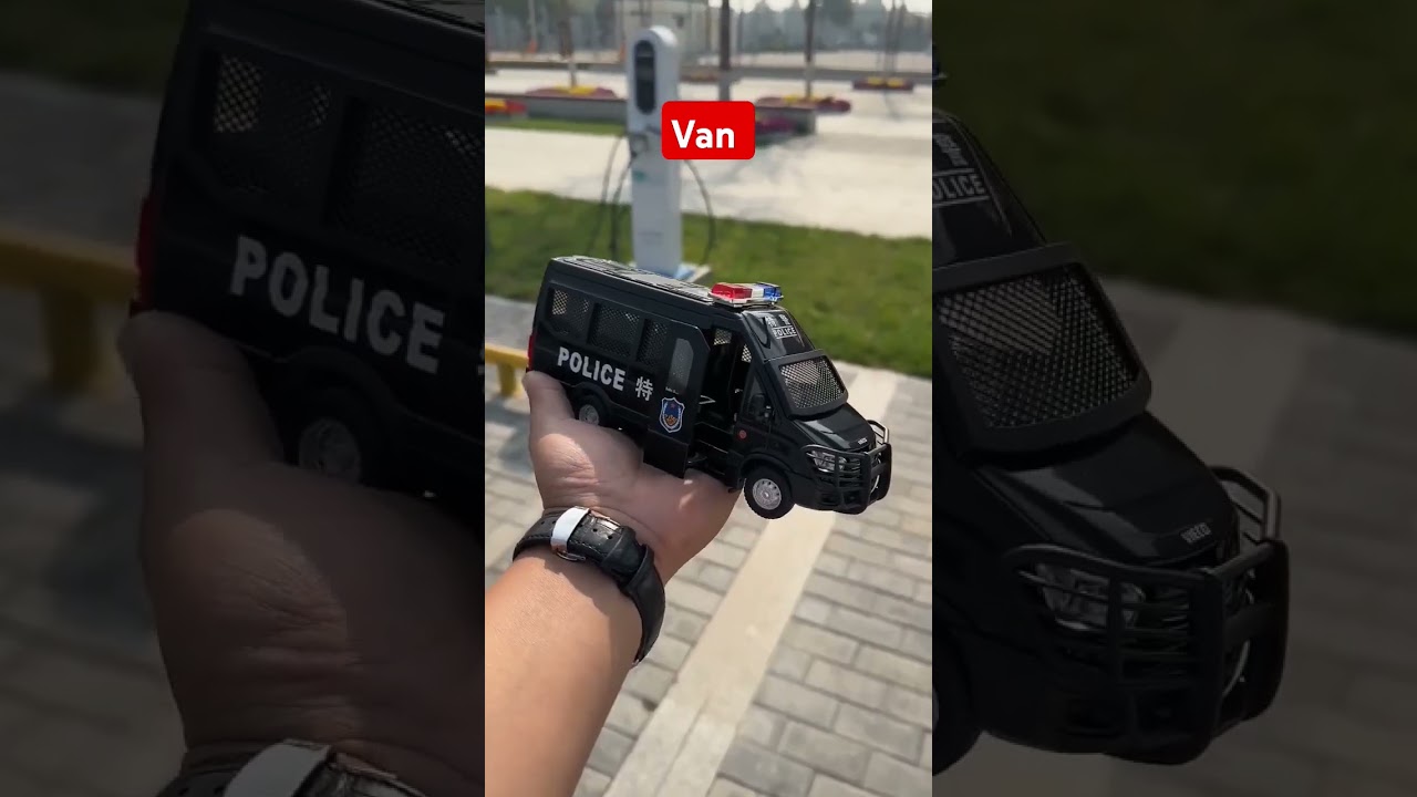 Russian SWAT team 1:24 scale police van alloy car #diecast #viral #trending #shorts