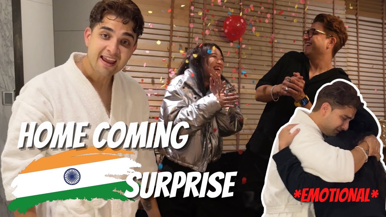Taking My Indian Boyfriend Back to India On His Birthday🇮🇳 |Birthday Surprise
