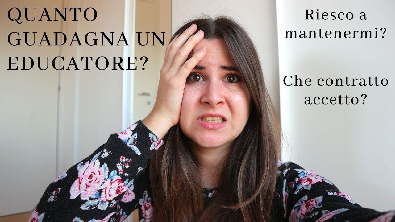 Tipi di contratto e stipendi minimi da EDUCATORE