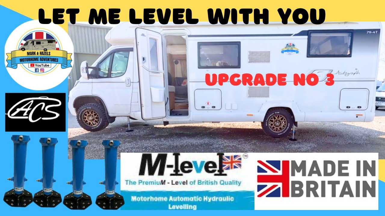 M-level.  Motorhome  Levelling  [ upgrade no 3 ] [MA69]