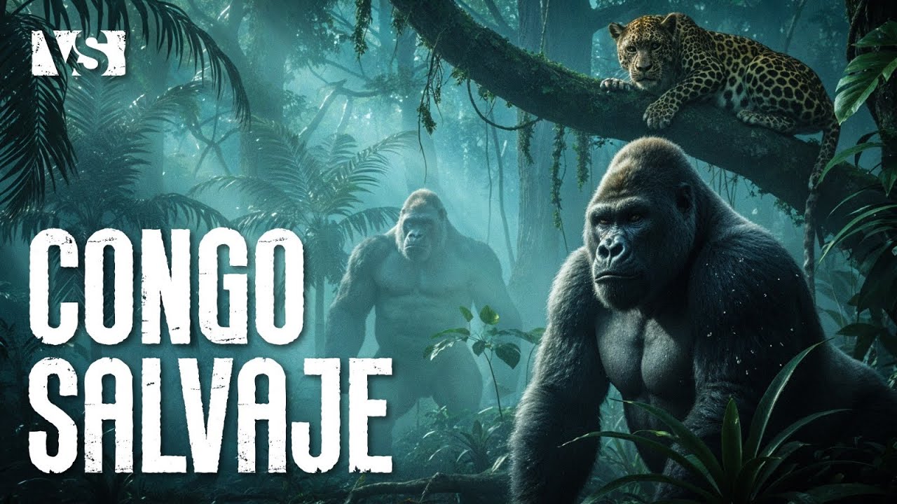 CONGO SALVAJE | Enfrentamientos Mortales en la Selva Más Hostil del Planeta - Documental Animales