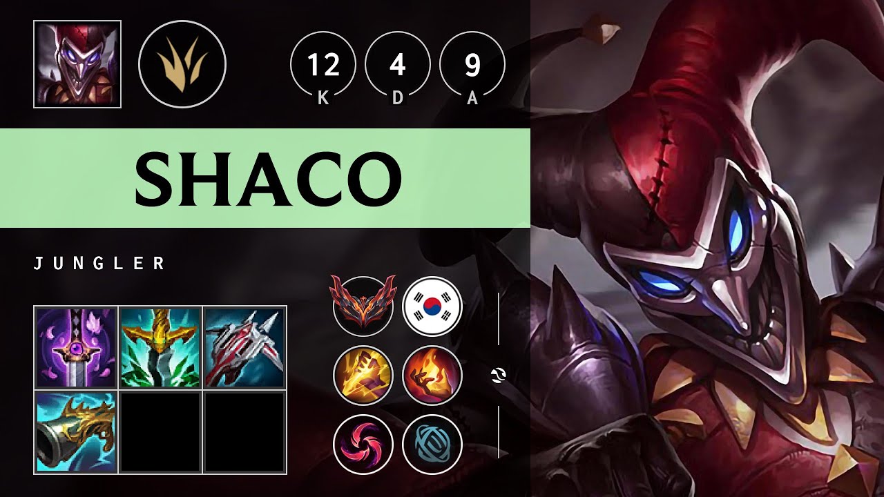 Shaco Jungle vs Viego - KR Grandmaster Patch 25.19